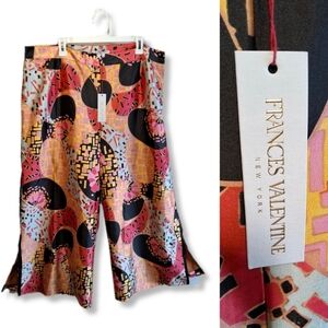 Frances Valentine New Palazzo Abstract Pants | New w/ Tag | Size 18 (40Wx25.5L)